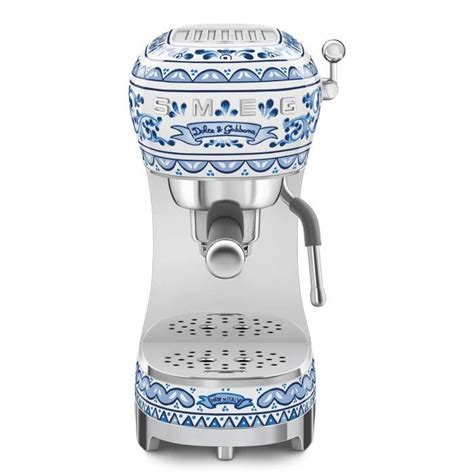 Smeg Dolce&gabbana Blu Mediterraneo Coffee Machine 